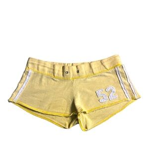Yellow Sleep Shorts, size XS